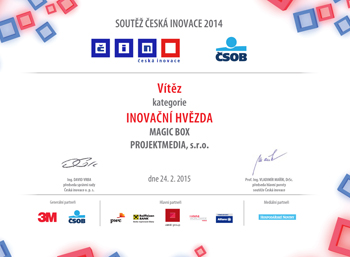 INOVAČNÍ HVĚZDA 2014